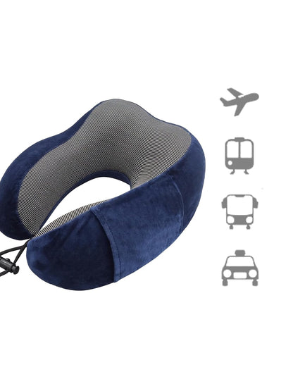 AtoZ Home Decor Memory Foam Travel Neck Support Pillow