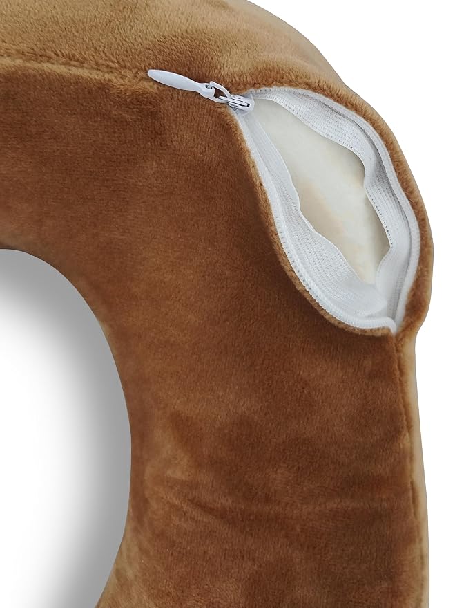 AtoZ Home Decor Memory Foam Travel Neck Support Pillow
