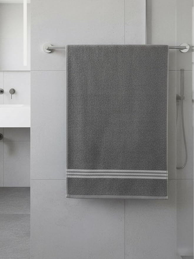 SPACES Everyday Essentials Swift Flow 100% Cotton Bath Towel (500 GSM | 75 x 150 cm)