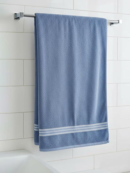 SPACES Everyday Essentials Swift Flow 100% Cotton Bath Towel (500 GSM | 75 x 150 cm)