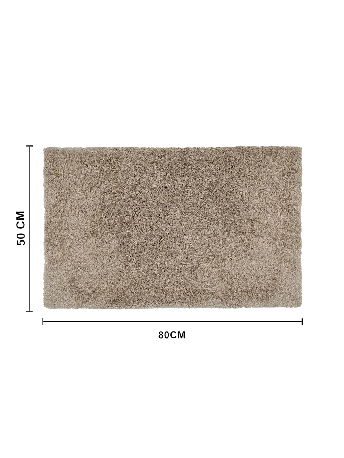 Ultra Soft Plush Bathroom Rug Bath Mat – 50 × 80 cm (100% Polyester)