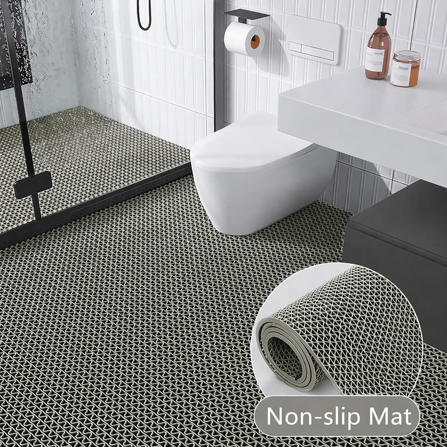 Premium Anti-Skid PVC S-Mat Floor (Various Sizes & Colors)