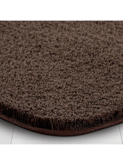 Super Absorbent Anti-Skid Soft Bath Mat & Contour Set | Set Of 2