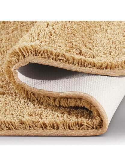 Super Absorbent Anti-Skid Soft Bath Mat & Contour Set | Set Of 2