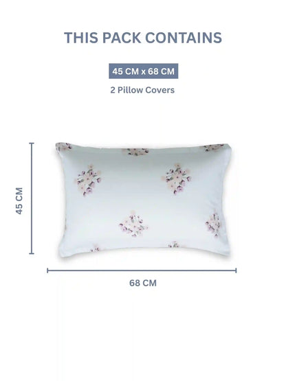 Atoz Home Decor Selfie King 100% Cotton King Size Bedsheet Set (210 TC)