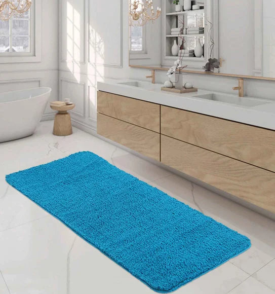 Obsessions Diana Super Soft Anti-Skid Bath Mat & Runner (Multiple Sizes & Colors Available)