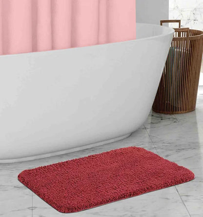 Obsessions Diana Super Soft Anti-Skid Bath Mat & Runner (Multiple Sizes & Colors Available)