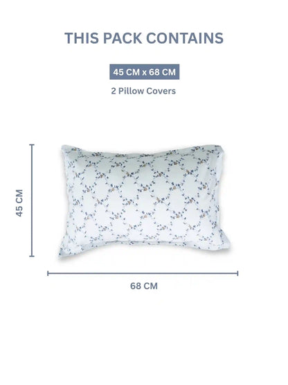 Atoz Home Decor Selfie King 100% Cotton King Size Bedsheet Set (210 TC)