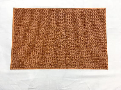 AtoZ Home Decor Soft Turf Spikes Rubber Doormat (60x40 cm)