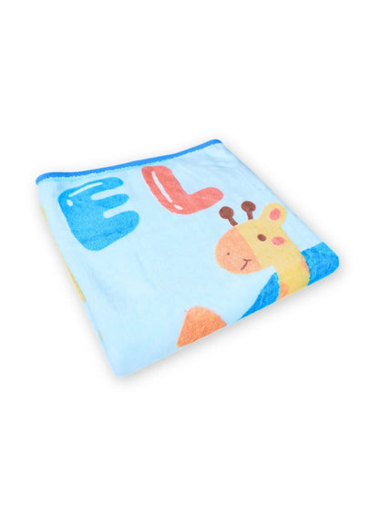 AtoZ Trendy Cartoon Kids Bath Towel | Soft & Absorbent (147 x 58 CM).