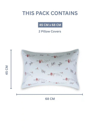 Atoz Home Decor Selfie King 100% Cotton King Size Bedsheet Set (210 TC)