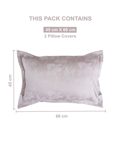 Soft Feel, Botanical Floral Lily King Bed Sheet Set – 100% Cotton (300 TC)
