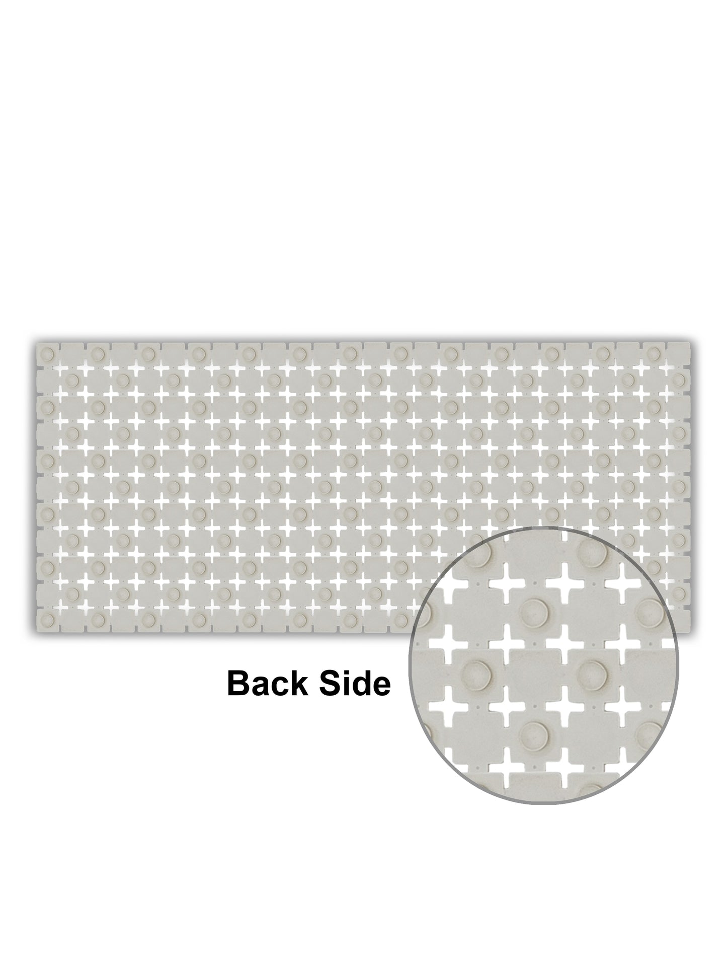 Premium Non-Slip PVC Shower Mat with Drainage (85x35 cm)