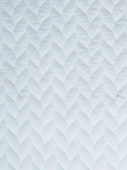 AtoZ Home Decor Luxury Textured Braided Velvet Sofa Cover | Braided Chevron Pattern