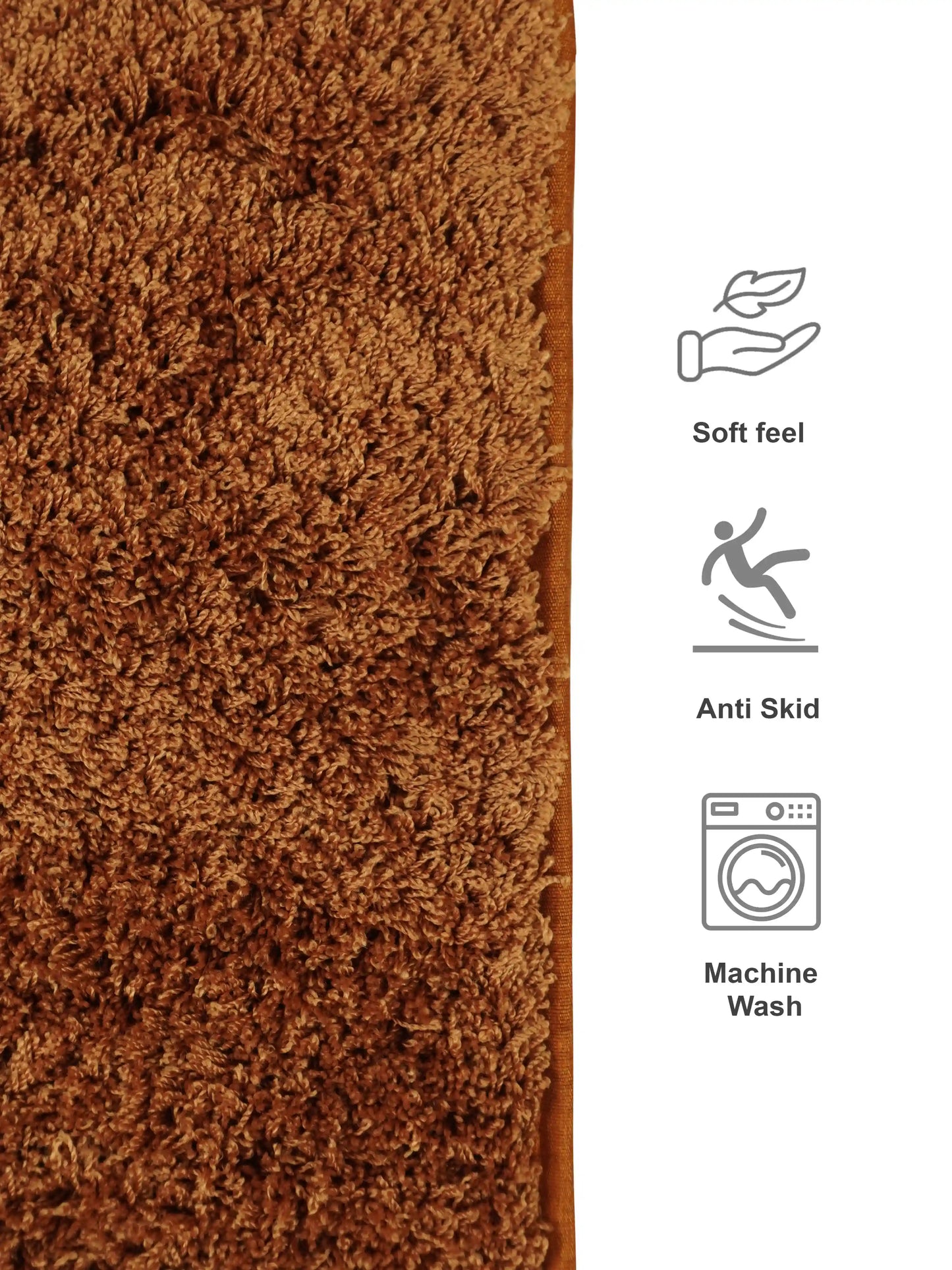 AtoZ Home Decor Anti-Skid Polyester Doormat (33 x 48 CM)