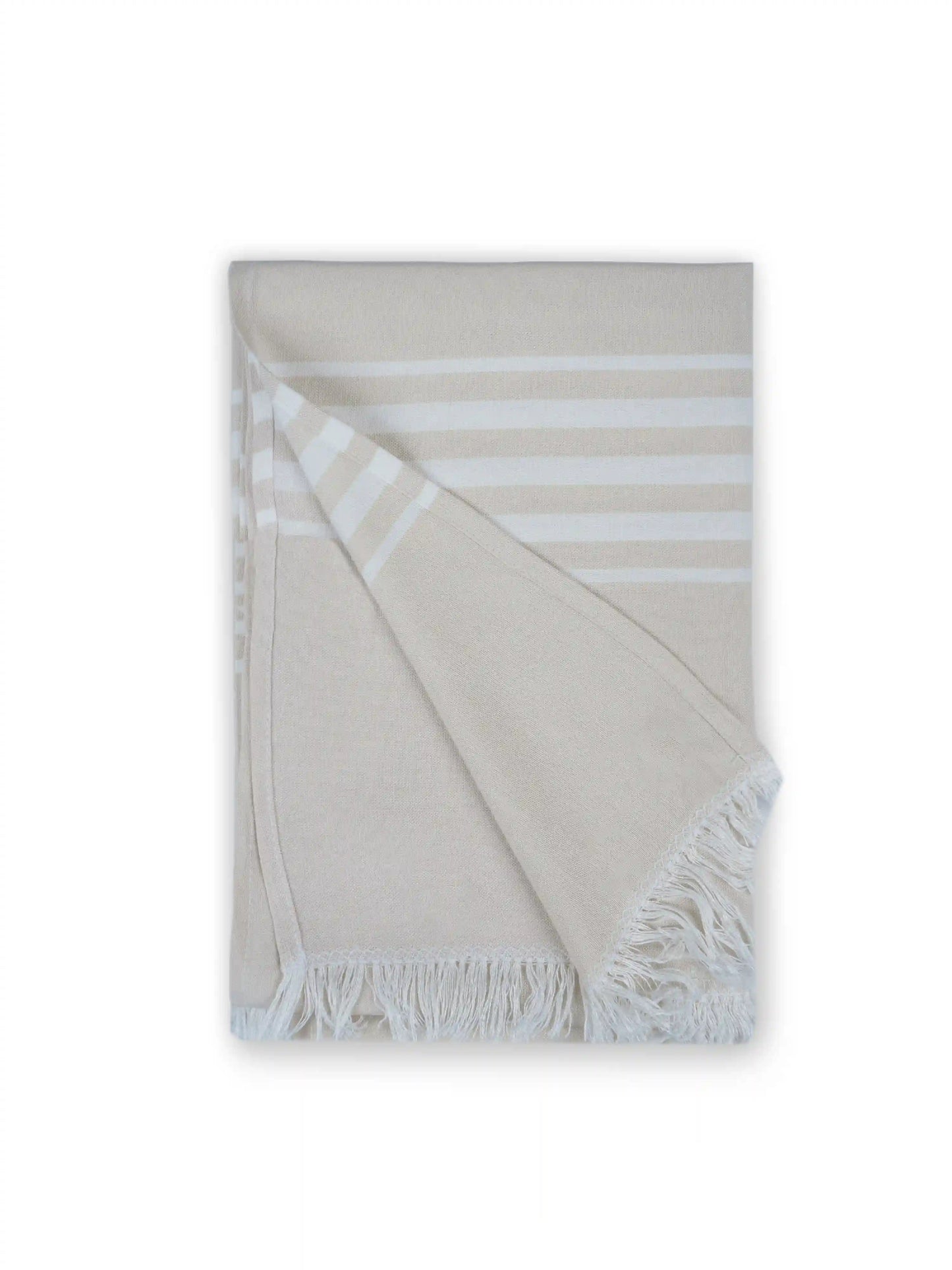 Bamboo Striped Large Bath Towel (75 x 150 cm)