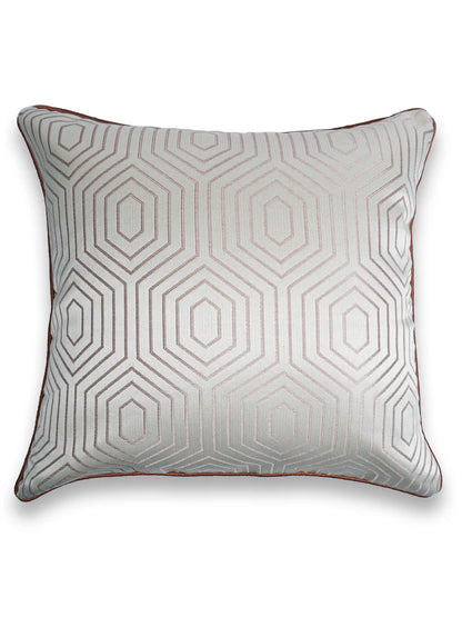 Geometric Pattern Cushion Covers with Hidden Zipper (Set of 5)