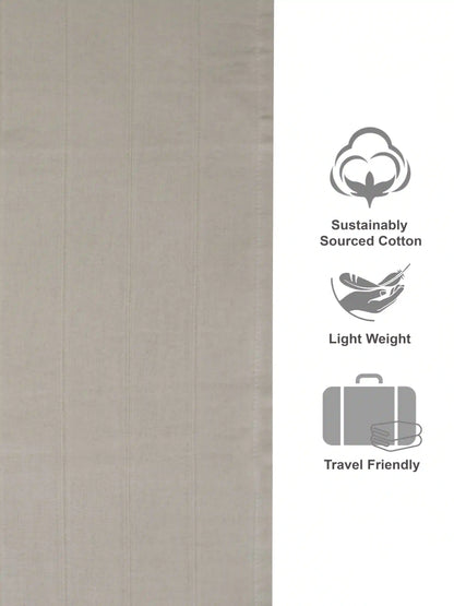 AtoZ Home Decor Everyday Classic Freshlite Bath Towel Set (OEKO-TEX Certified)