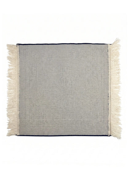 Atoz Home Decor Traditional Square Pooja Aasan Mat | 20x20 Inch | Multiple Colors.