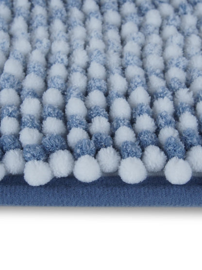 Bubble Textured Bath Rug – Soft Tufted Bathroom Mat Anti-Skid