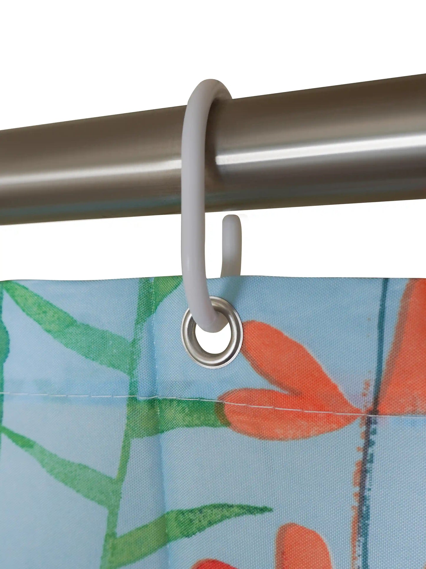 AtoZ Home Decor Waterproof Shower Curtain with Hooks (Multi-Pattern Collection)