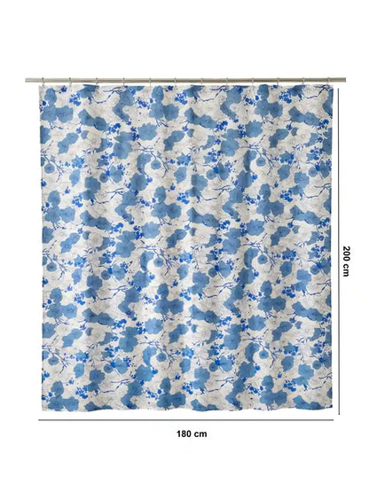 AtoZ Home Decor Waterproof Shower Curtain with Hooks (Multi-Pattern Collection)