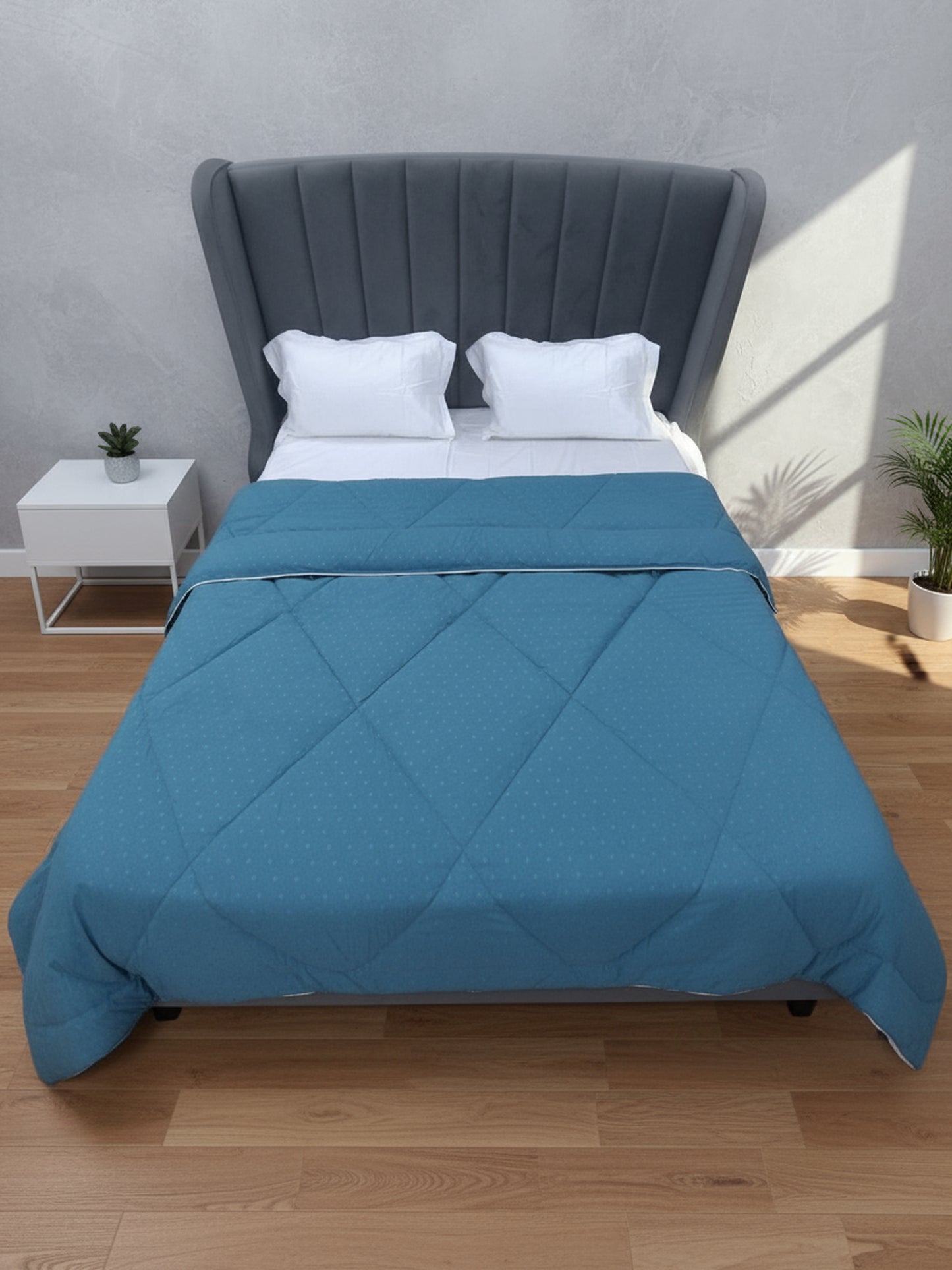 Star Collection Reversible Double Bed Comforter (230x275 cm)