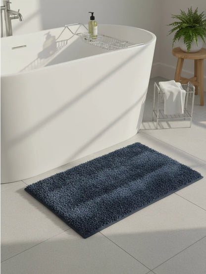 AtoZ Home Decor Luxury Solid Bath Mat | Anti-Skid & Quick-Dry (40 x 60 CM)