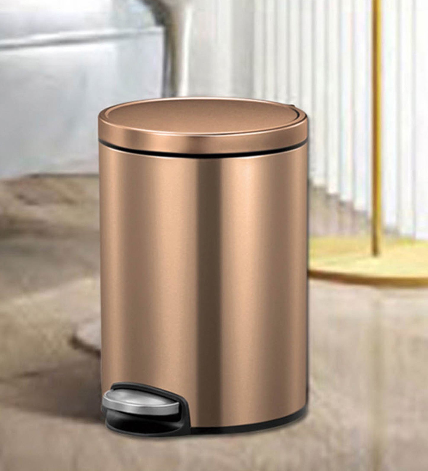 Soft-Close Step Trash Bin – Elegant & Functional Design