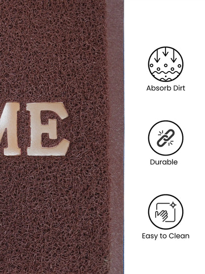 AtoZ Home Decor Premium PVC Noodle Welcome Door Mat