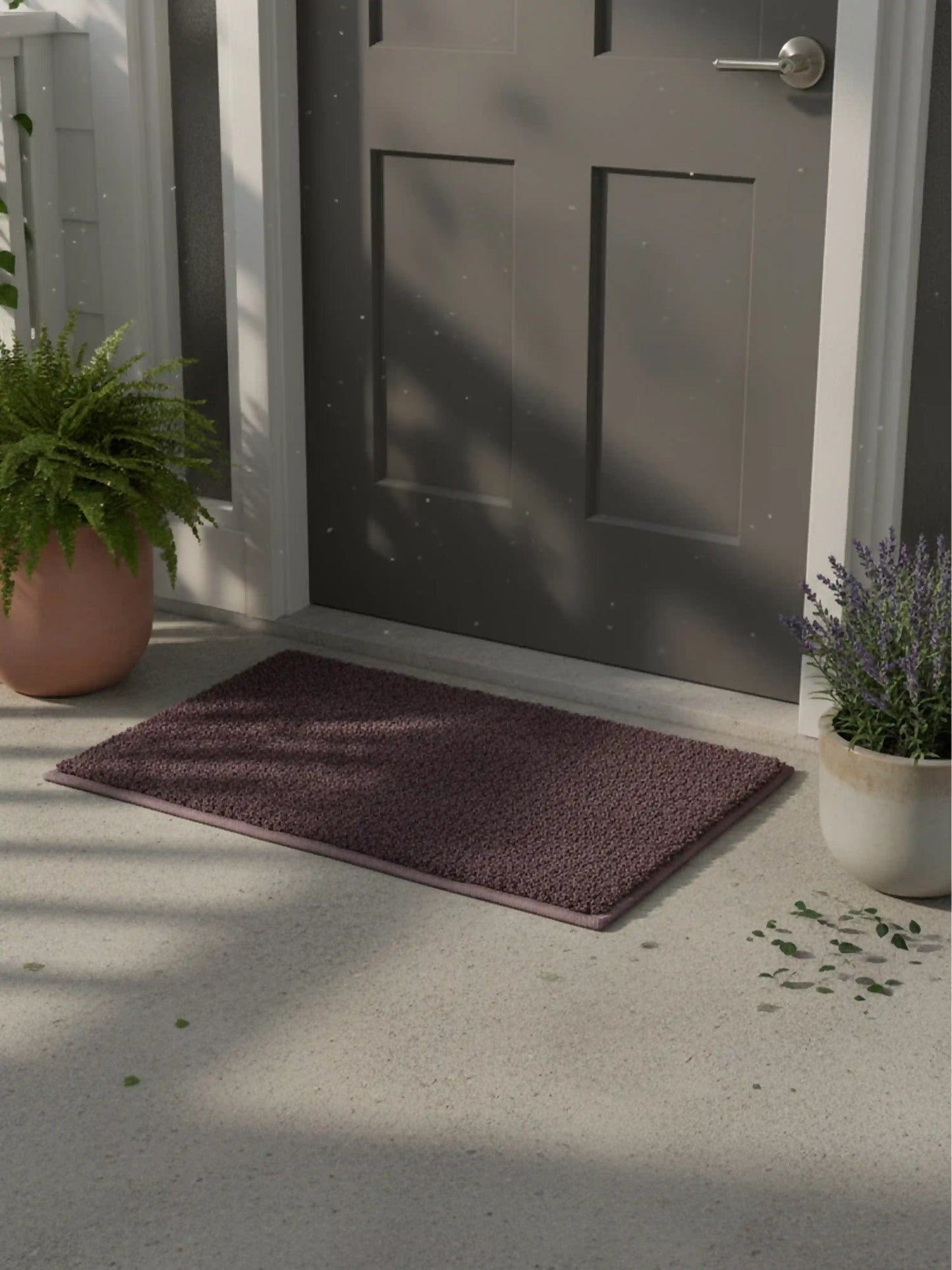 AtoZ Home Decor Anti-Skid Polyester Doormat (33 x 48 CM)