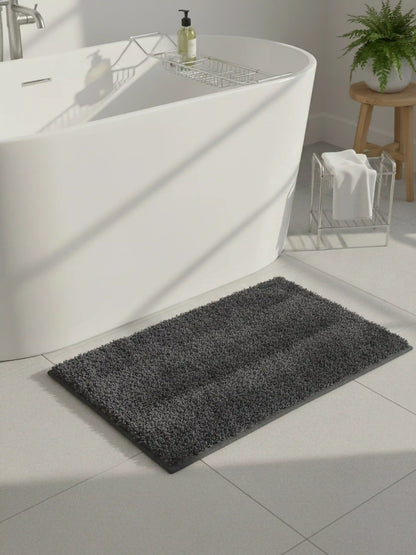 AtoZ Home Decor Luxury Solid Bath Mat | Anti-Skid & Quick-Dry (40 x 60 CM)