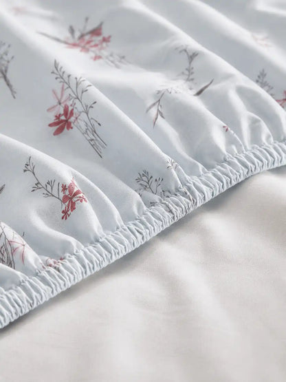 AtoZ Home Decor Selfie King 100% Cotton King Size Bedsheet Set | 210 TC