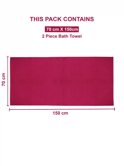 AtoZ Home Decor Everyday Classic Freshlite Bath Towel Set (OEKO-TEX Certified)