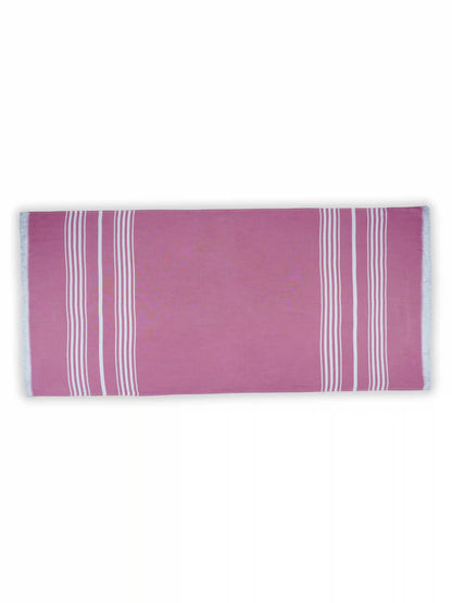 Bamboo Striped Large Bath Towel (75 x 150 cm)