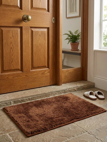 AtoZ Home Decor Anti-Skid Polyester Doormat (33 x 48 CM)