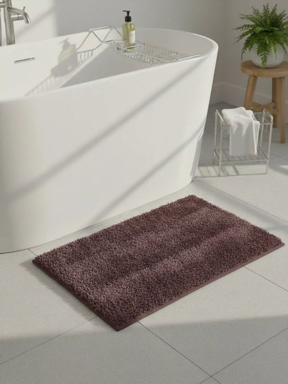 AtoZ Home Decor Luxury Solid Bath Mat | Anti-Skid & Quick-Dry (40 x 60 CM)