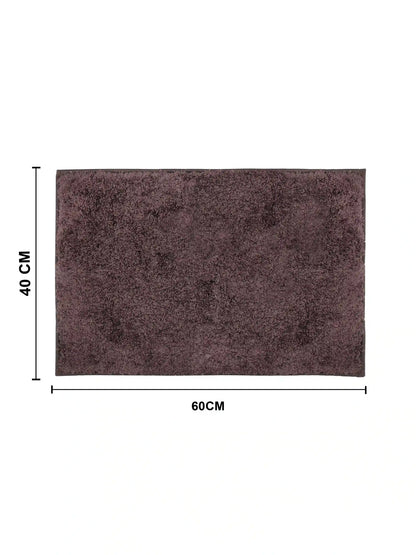 AtoZ Home Decor Luxury Solid Bath Mat | Anti-Skid & Quick-Dry (40 x 60 CM)