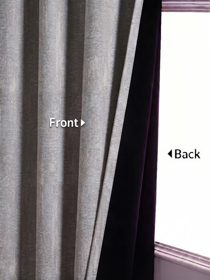 AtoZ Home Decor Textured Vertical Stripe Window Curtain