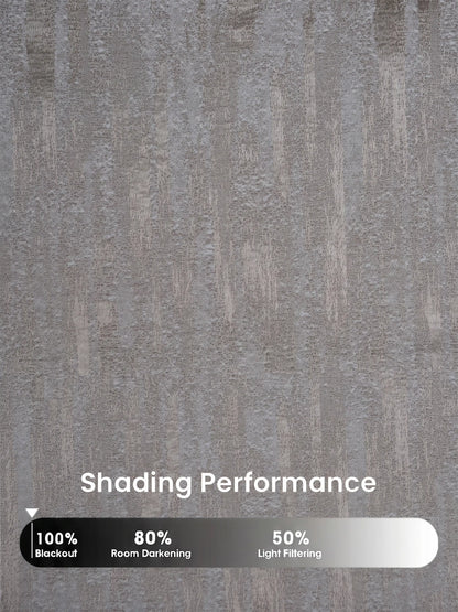 AtoZ Home Decor Textured Vertical Stripe Window Curtain