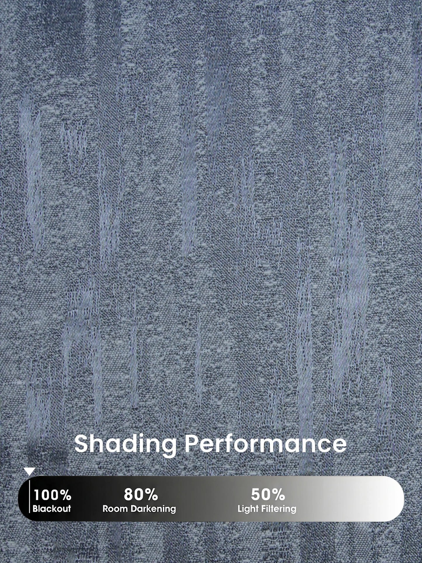 AtoZ Home Decor Textured Vertical Stripe Window Curtain