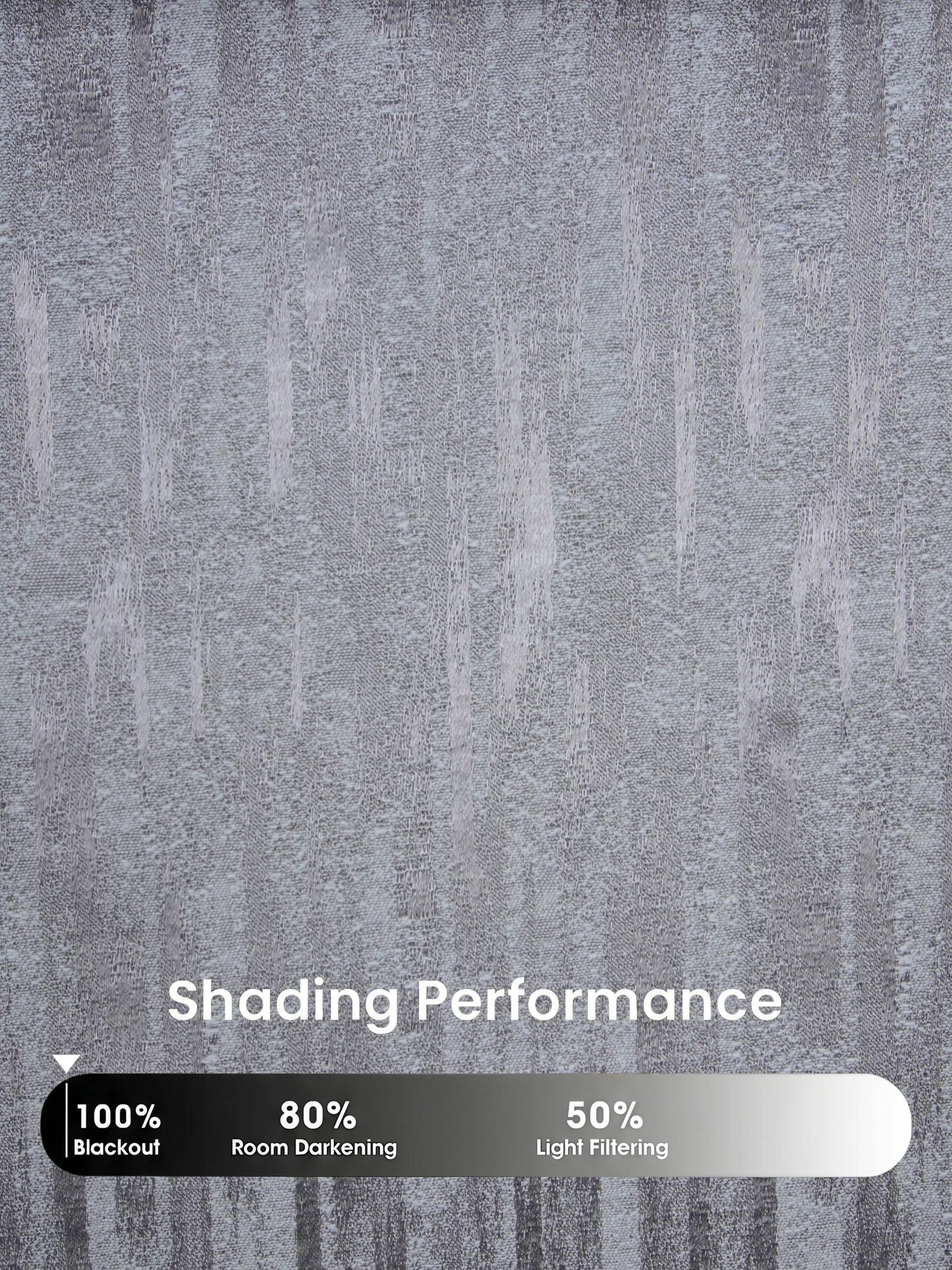 AtoZ Home Decor Textured Vertical Stripe Window Curtain