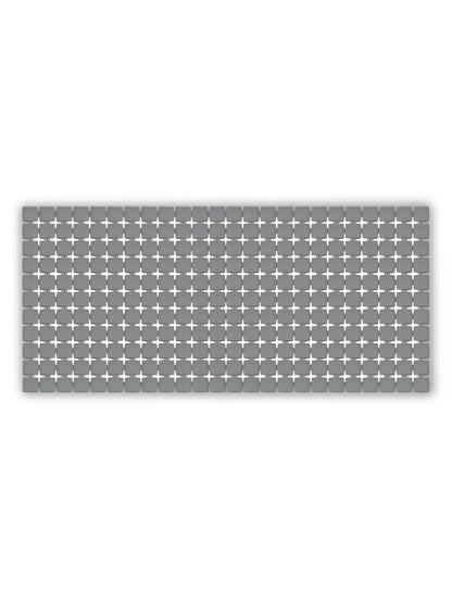 Premium Non-Slip PVC Shower Mat with Drainage (85x35 cm)