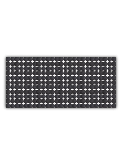 Premium Non-Slip PVC Shower Mat with Drainage (85x35 cm)