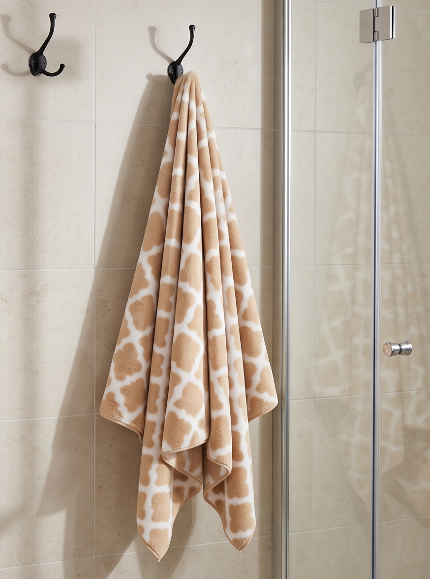 Stylla Kepri Patterned Bath Towel (70 x 150 cm) – Super Absorbent & Easy Dry Boxed Bath Towel