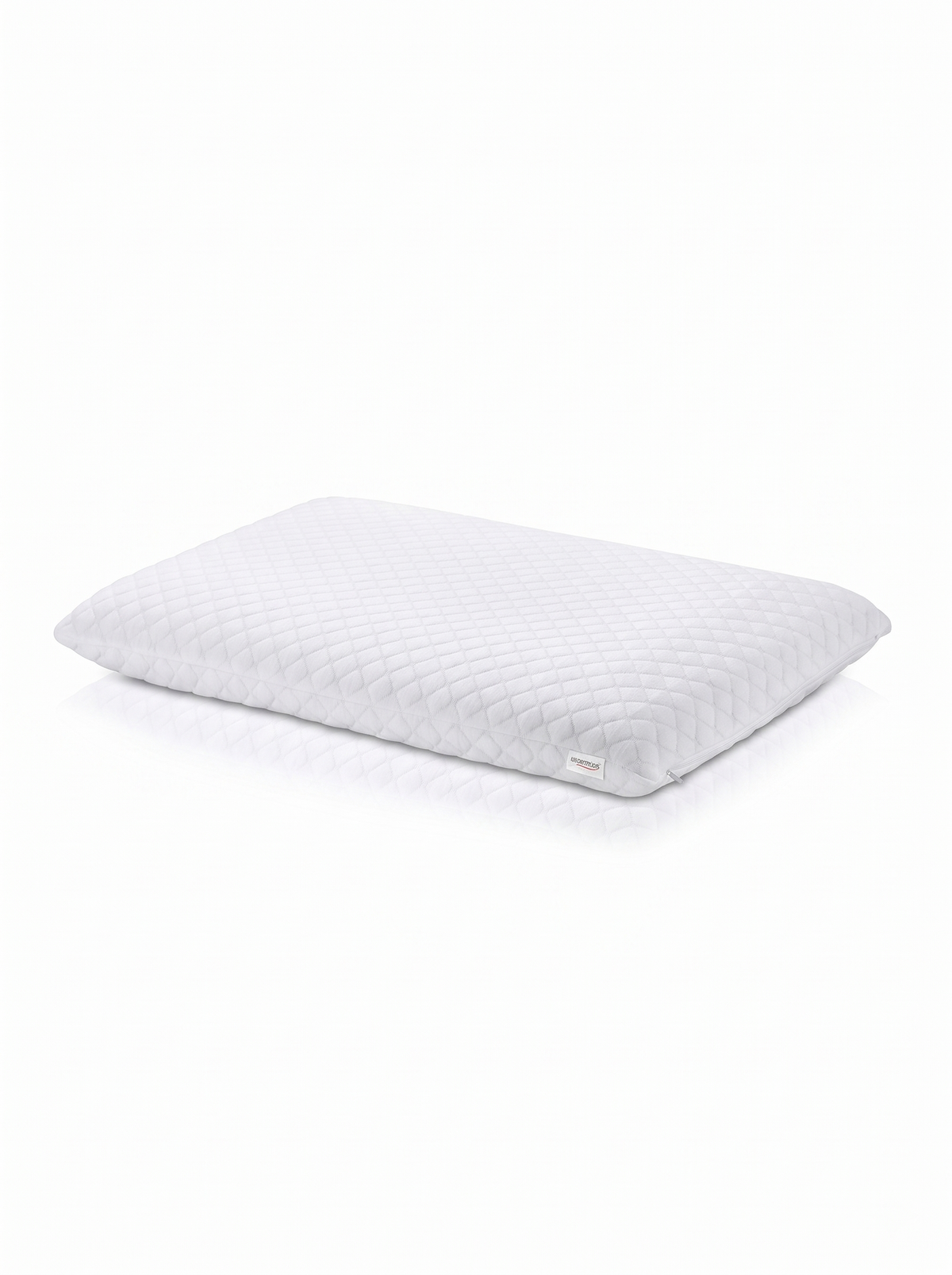 Metropolis Slim Flat Memory Foam Pillow (46 x 49 cm) – Low-Profile Ergonomic Cervical & Neck Pain Relief Pillow