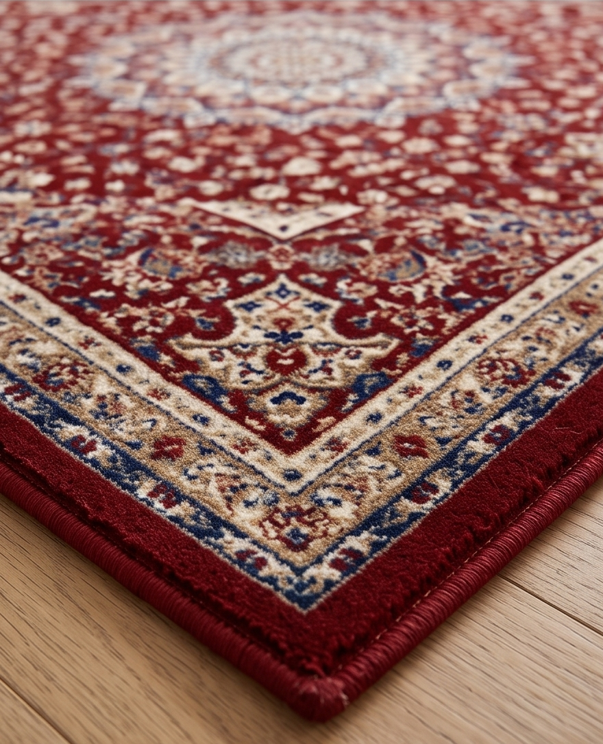 AtoZ Home Decor Kohinoor Classic Persian Medallion Area Rug – Premium Durable Floor Carpet