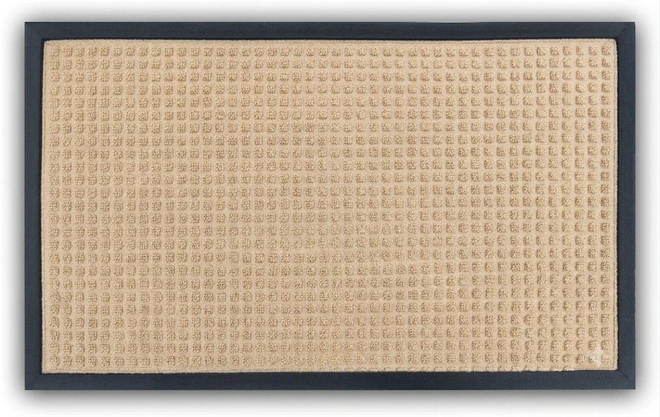 AtoZ Home Decor Square Pattern Antiskid Rubber Doormat (Available in Multiple Sizes & Colors)