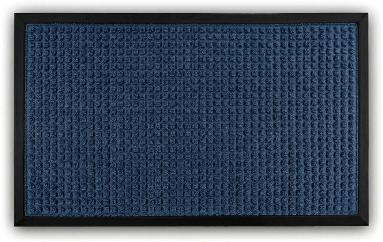 AtoZ Home Decor Square Pattern Antiskid Rubber Doormat (Available in Multiple Sizes & Colors)