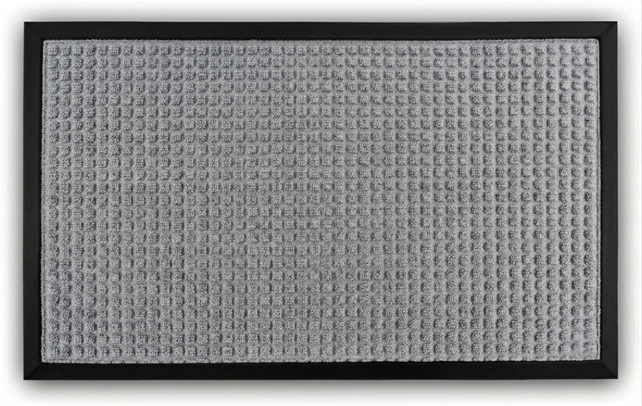 AtoZ Home Decor Square Pattern Antiskid Rubber Doormat (Available in Multiple Sizes & Colors)